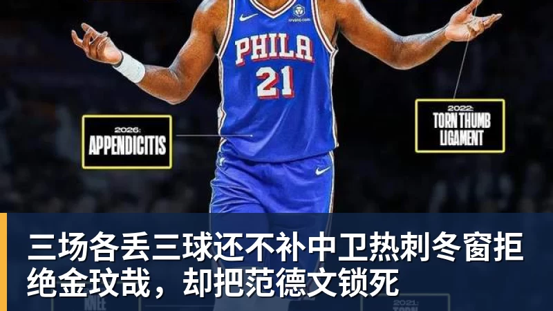 三场各丢三球还不补中卫热刺冬窗拒绝金玟哉，却把范德文锁死